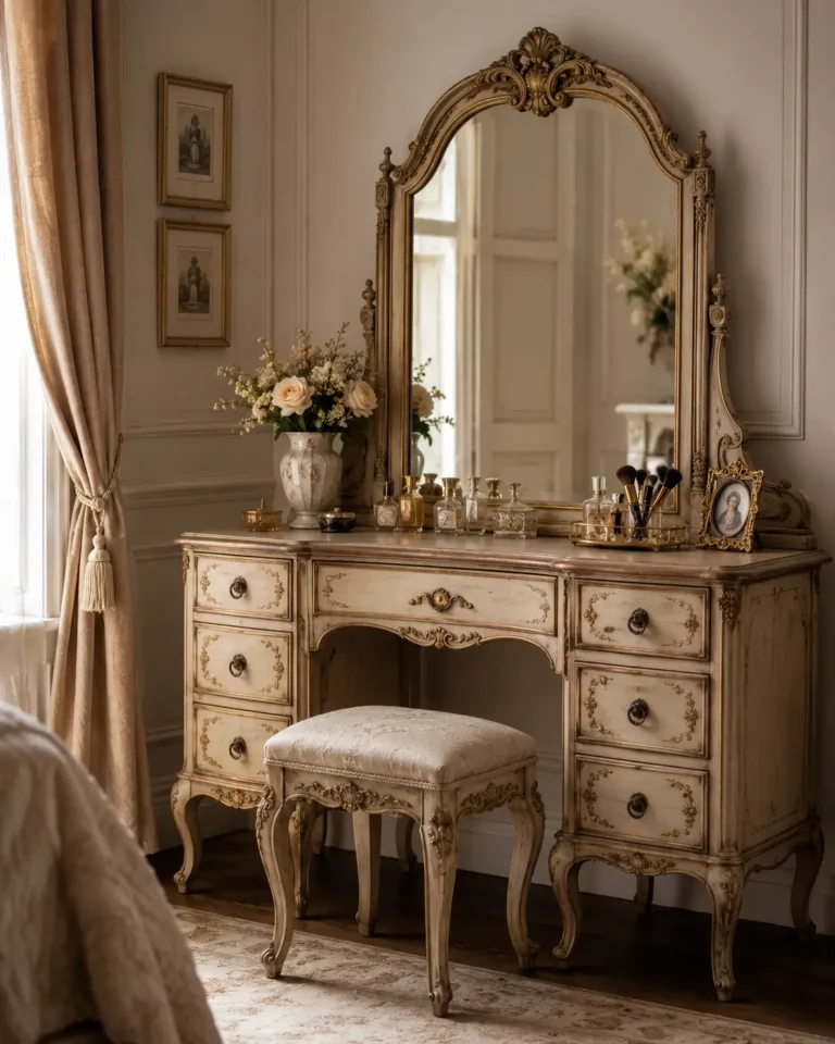 Top 10 Antique Vanity With Mirror Ideas for Your Home Antique Vanity With Mirror