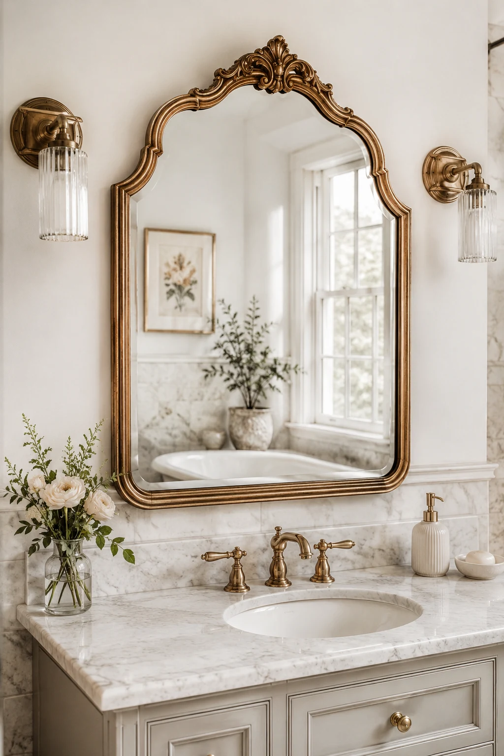Vintage-Inspired Bathroom Mirror Ideas Full of Character — bathroom mirror ideas