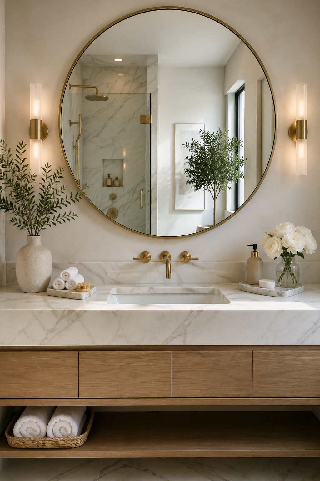 Choose a Statement Mirror for Every Bathroom Mirror Selfie โ bathroom mirror selfie