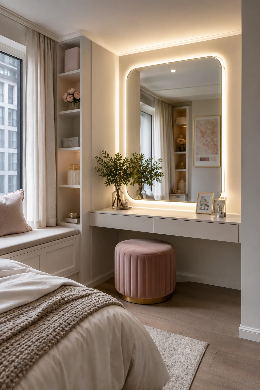 Brighten Small Spaces with a Led Mirror Bedroom Layout — led mirror bedroom