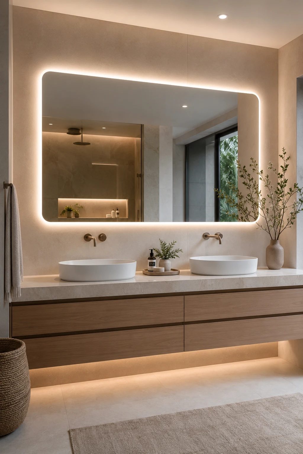 LED Mirror Bathroom Upgrades for Everyday Luxury — mirror bathroom