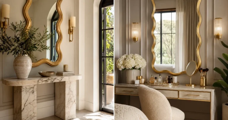 Wavy gold mirror: 9 Incredible Ideas for 2026 wavy gold mirror