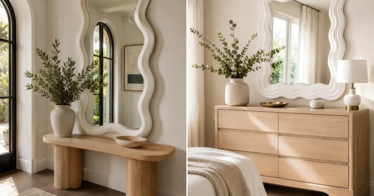 White wavy mirror: 10 Best Ideas for 2026 white wavy mirror